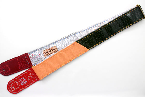Singing Crane - Beautiful guitar strap - SC118060