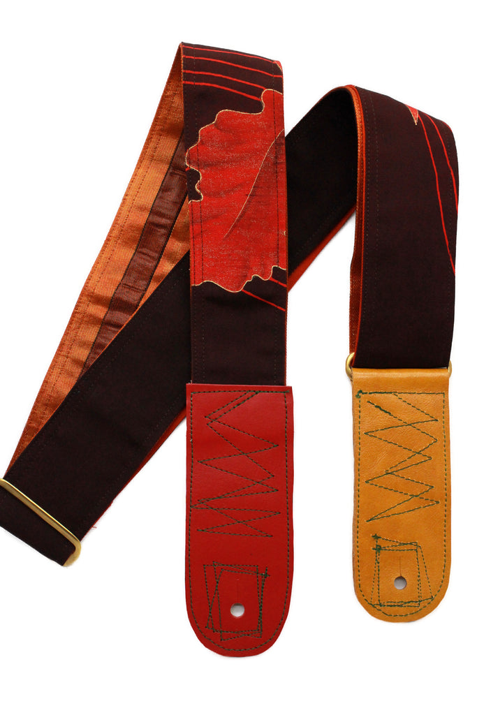 Singing Crane - Beautiful guitar strap - SC18262
