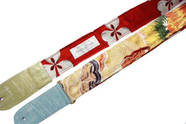 Singing Crane - Beautiful guitar strap - SC18271