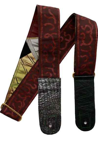 Singing Crane - Beautiful guitar strap - SC18313