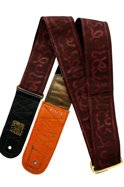 Singing Crane - Beautiful guitar strap - SC18313