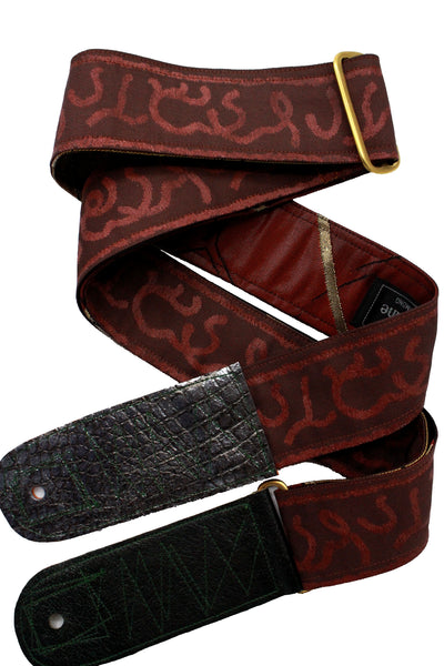 Singing Crane - Beautiful guitar strap - SC18313