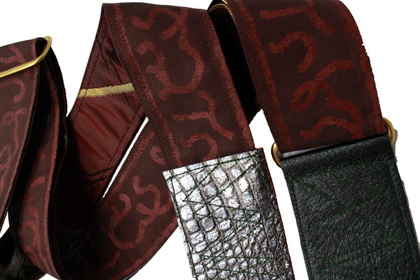 Singing Crane - Beautiful guitar strap - SC18313