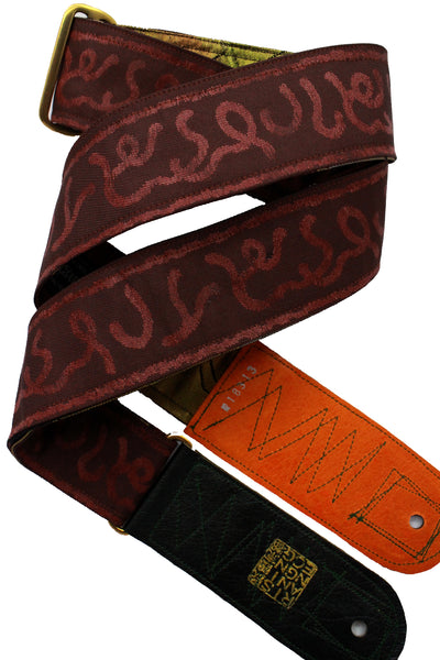 Singing Crane - Beautiful guitar strap - SC18313