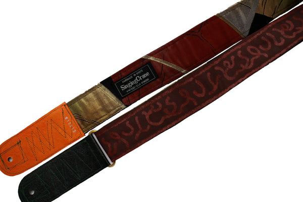 Singing Crane - Beautiful guitar strap - SC18313