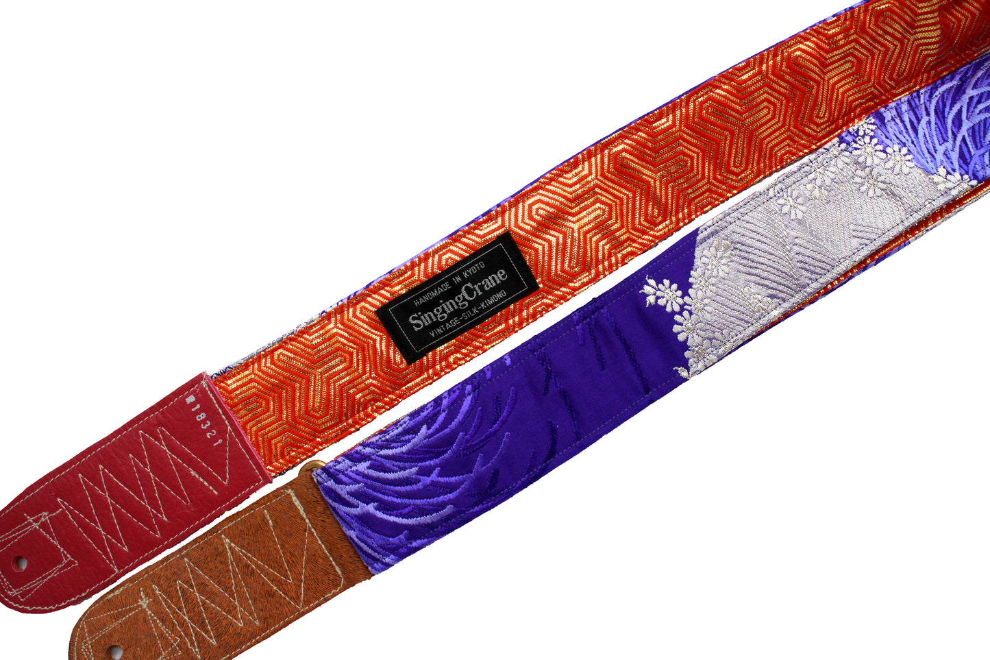 Singing Crane - Beautiful guitar strap - SC18321