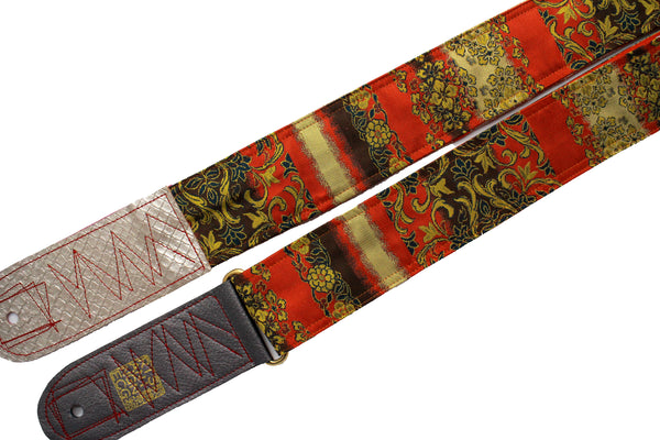 Singing Crane - Beautiful guitar strap - SC18332