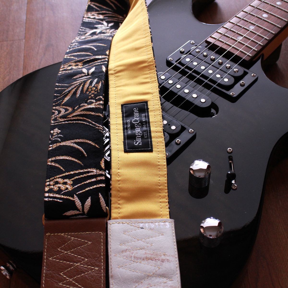 Singing Crane - Beautiful guitar strap - SC519163