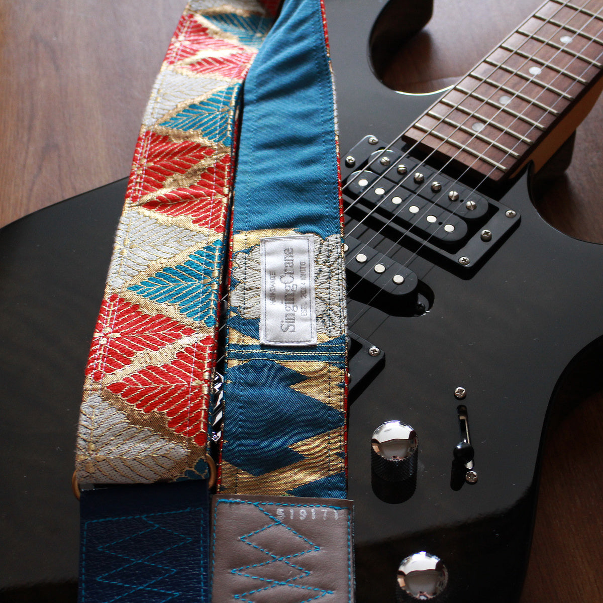 Singing Crane - Beautiful guitar strap - SC519171