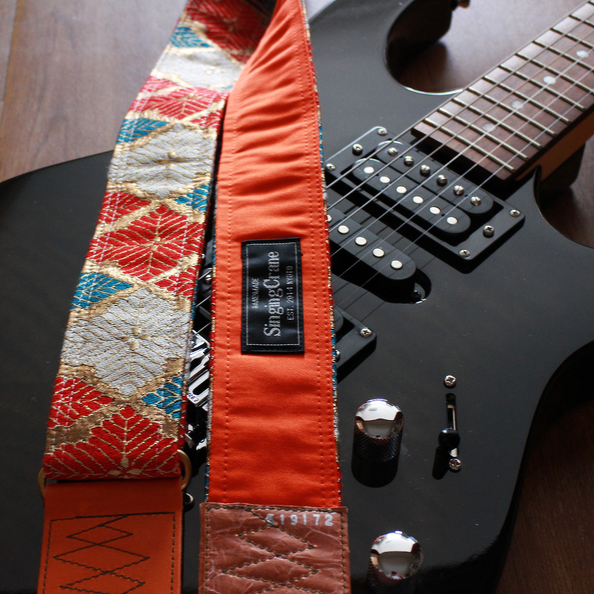 Singing Crane - Beautiful guitar strap - SC519172