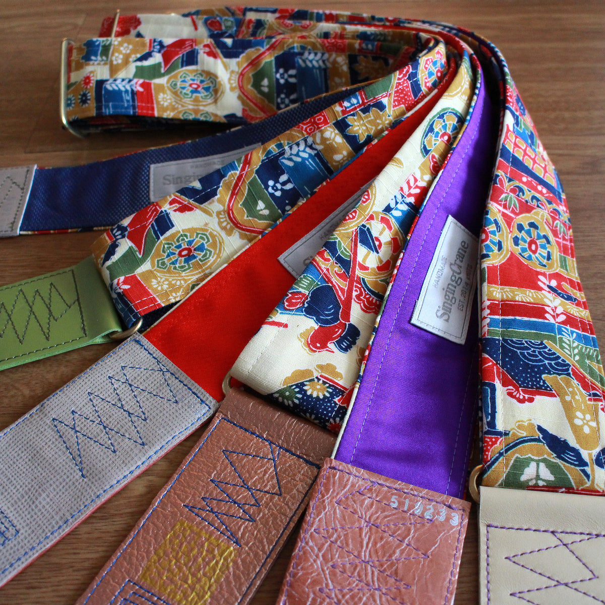 Singing Crane - Beautiful guitar strap - SC519232