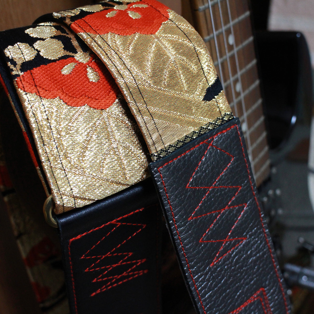 Singing Crane - Beautiful guitar strap - SC519241