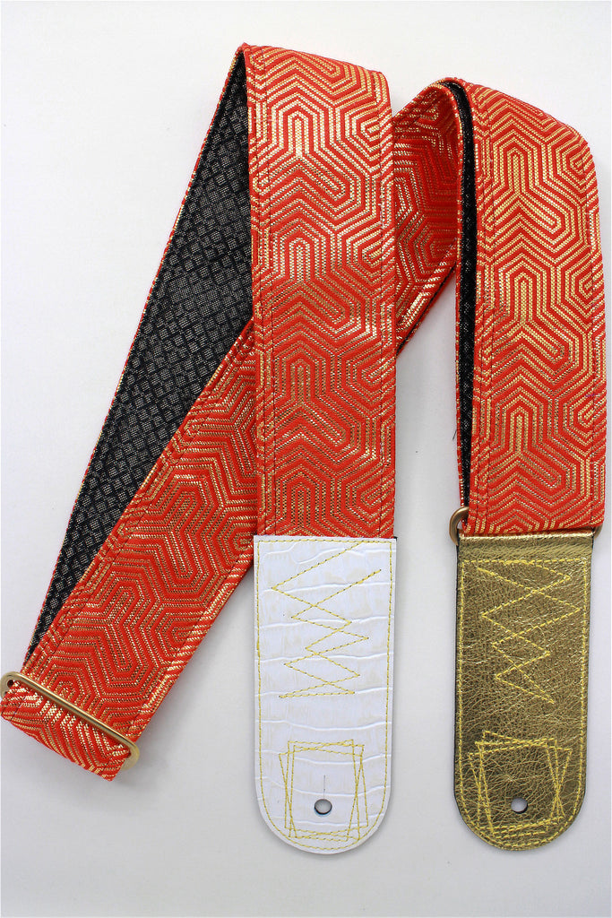 Singing Crane - Beautiful guitar strap - SC819063