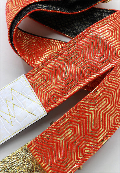 Singing Crane - Beautiful guitar strap - SC819063