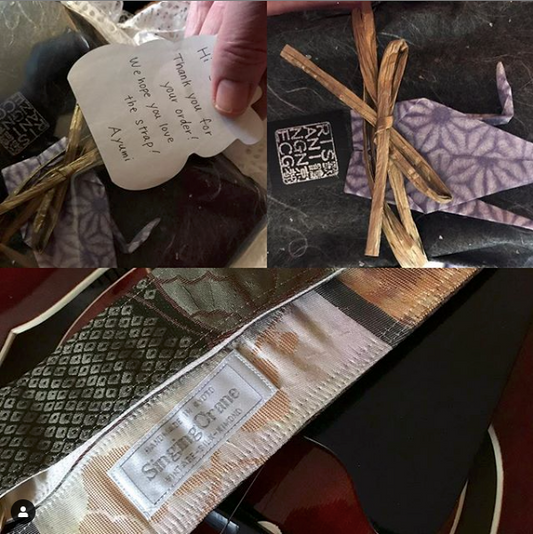 "The strap is beautiful and comfortable."