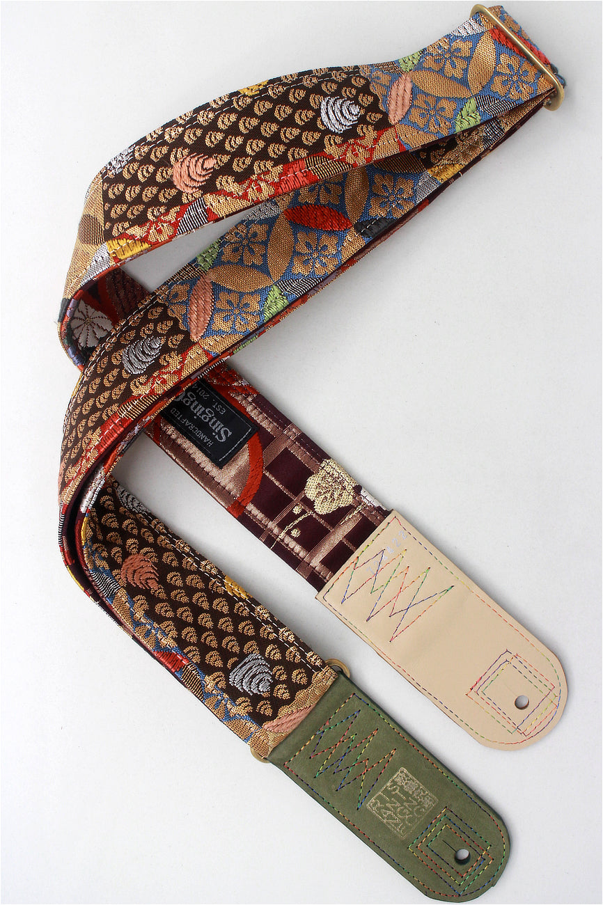 Unique and beautiful guitar strap [SC724422] - hand made in Japan