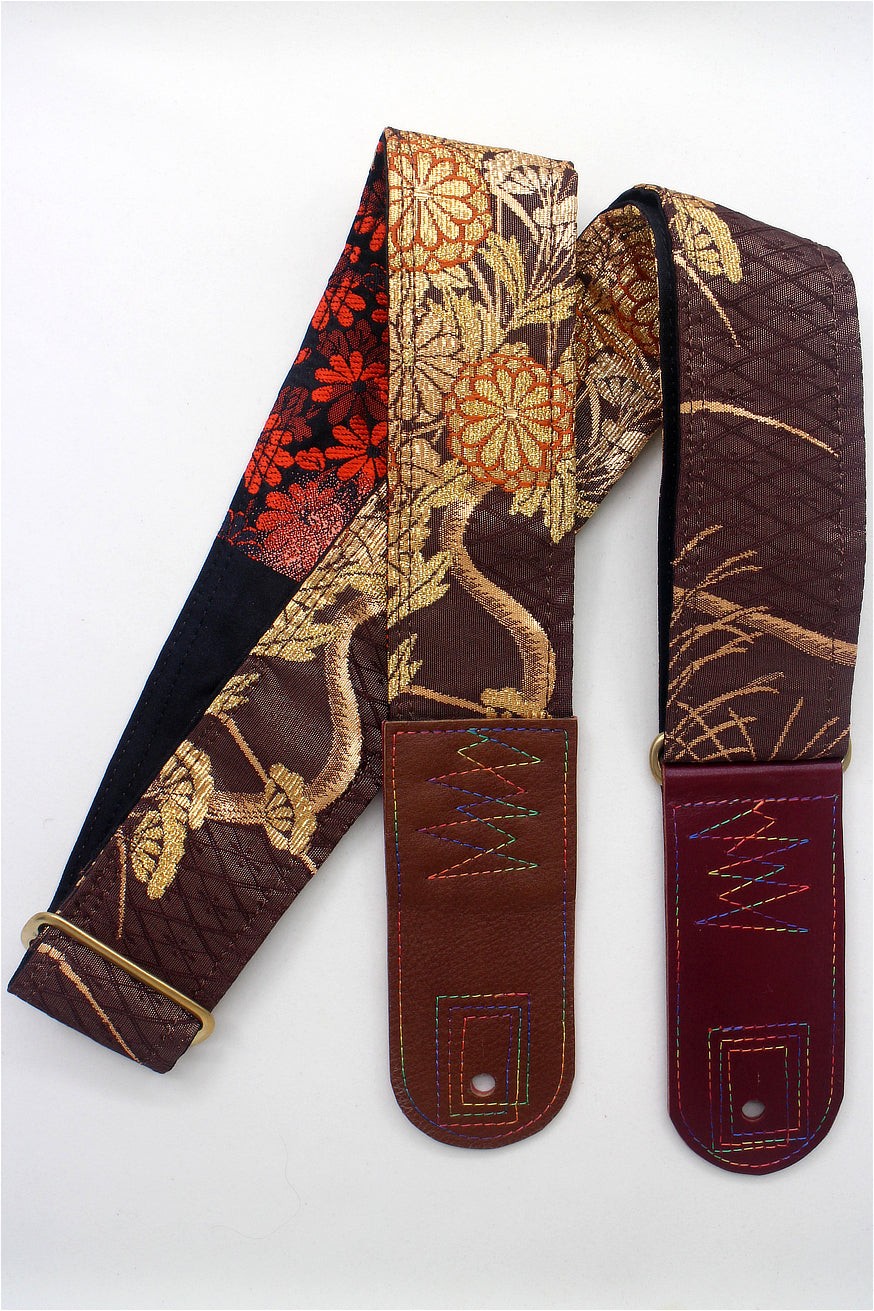 Unique and beautiful guitar strap [SC725133] - hand made in Japan