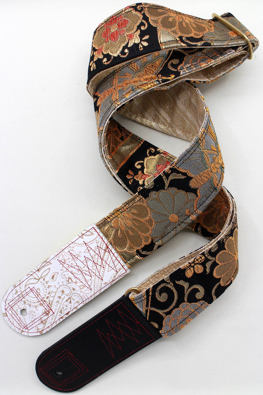Unique and beautiful guitar strap [SC723441] - hand made in Japan