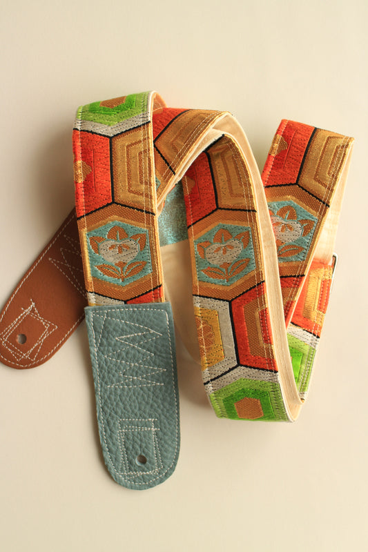 Singing Crane - Beautiful guitar strap - Kikko (SC105117) SALE 