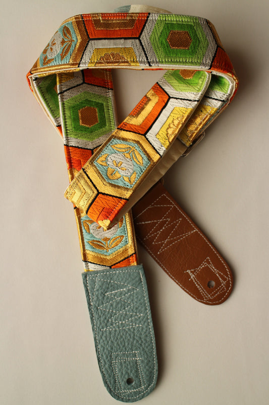 Singing Crane - Beautiful guitar strap - Kikko (SC105117) SALE 