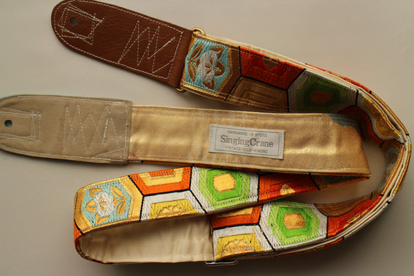 Singing Crane - Beautiful guitar strap - Kikko (SC105117) SALE 