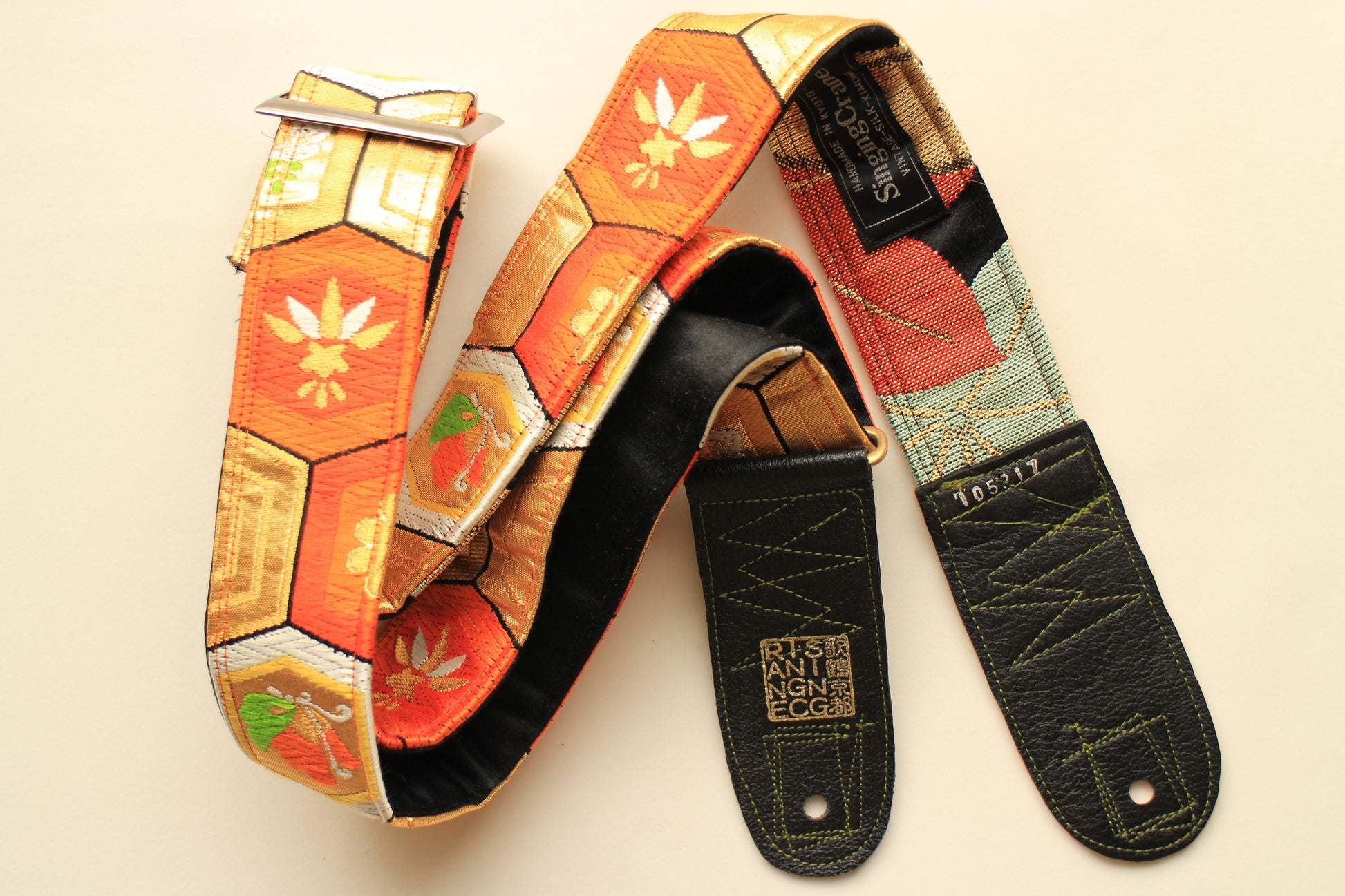 Singing Crane - Beautiful guitar strap - Kikko-b (SC105217) SALE 