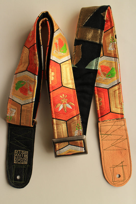 Singing Crane - Beautiful guitar strap - Kikko-b (SC105217) SALE 