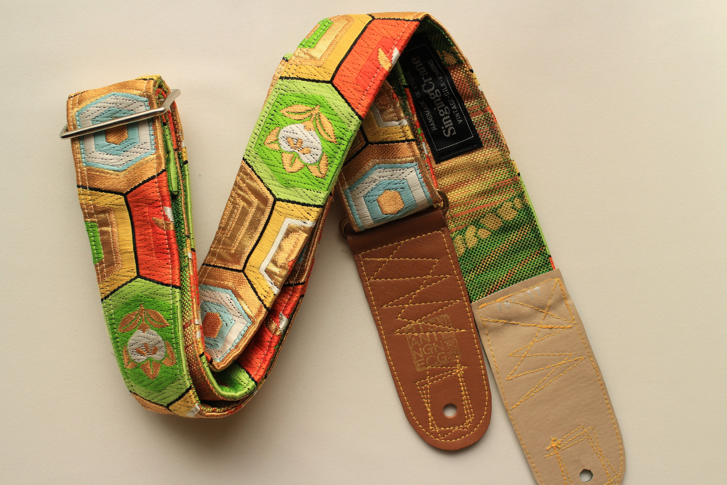 Singing Crane - Beautiful guitar strap - Kikko-g (SC105317) SALE 