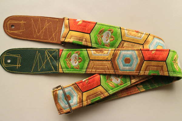 Singing Crane - Beautiful guitar strap - Kikko-g (SC105317) SALE 