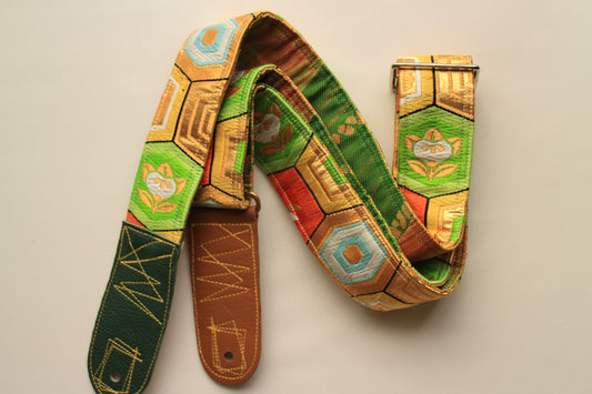 Singing Crane - Beautiful guitar strap - Kikko-g (SC105317) SALE 