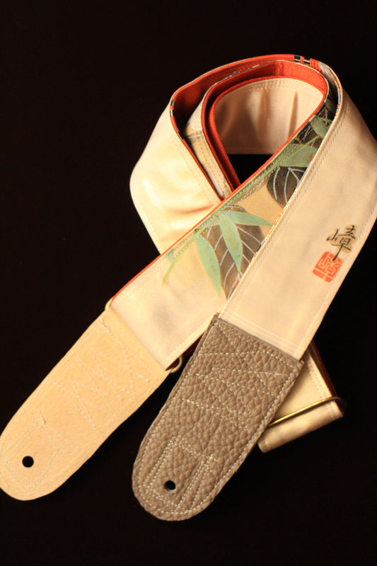 Singing Crane - Beautiful guitar strap - Usuko-or (SC106217) 