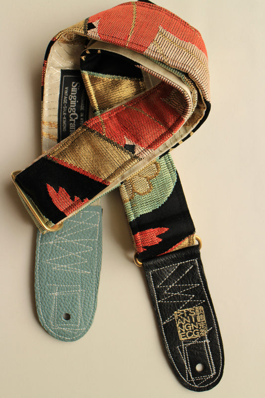 Singing Crane - Beautiful guitar strap - Sho-cg (SC108117) 