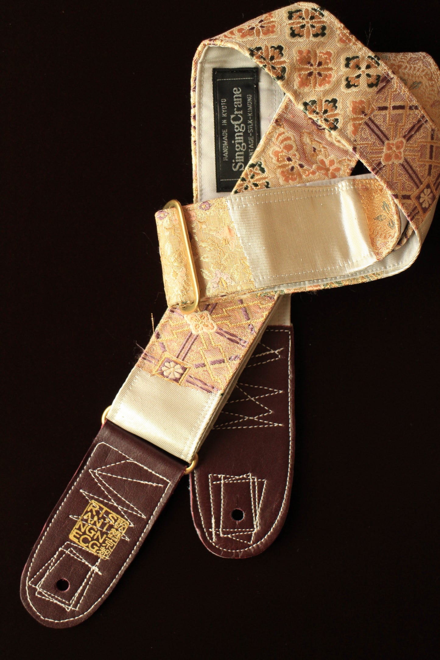 Singing Crane - Beautiful guitar strap - Shion-gy (SC109217) 