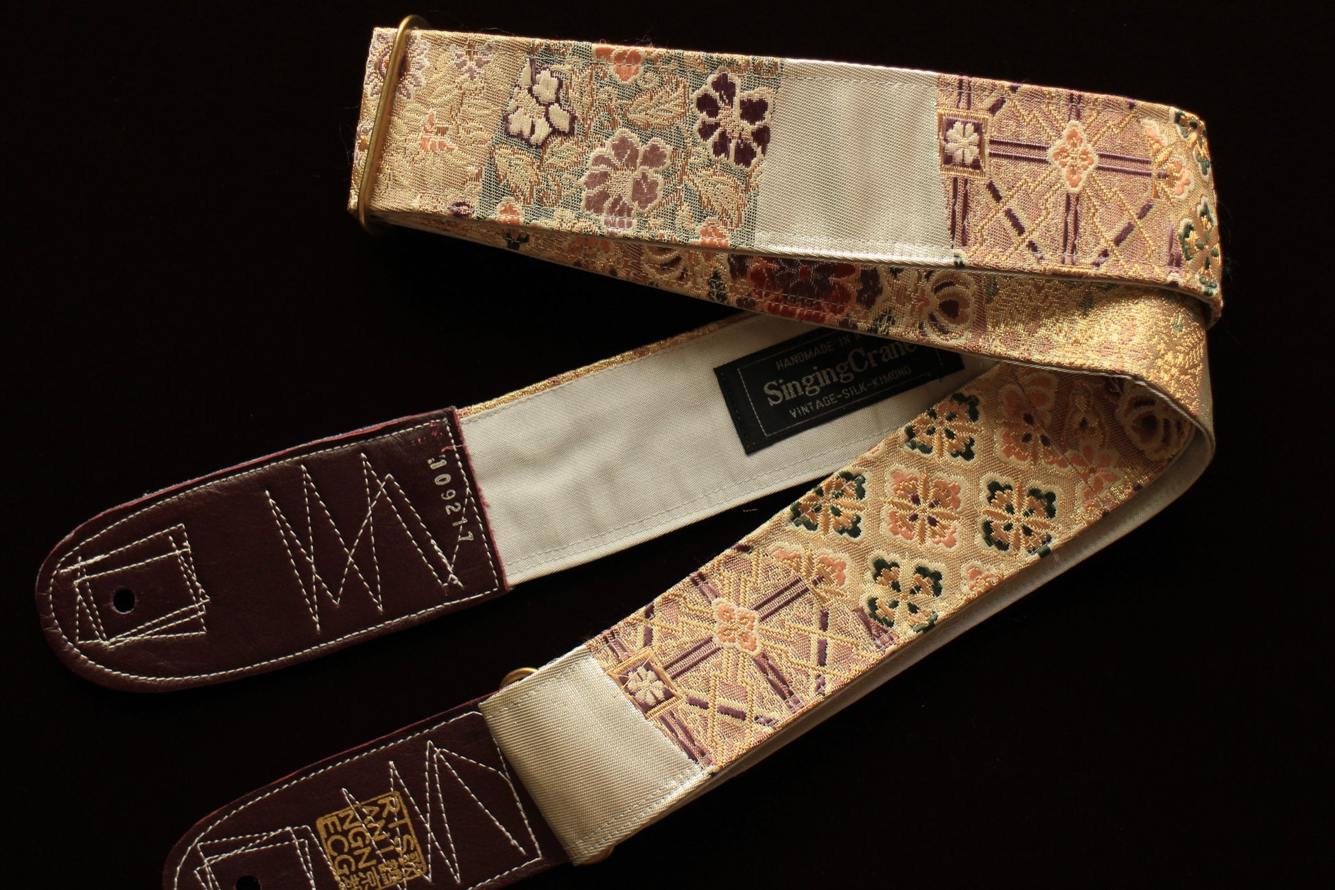 Singing Crane - Beautiful guitar strap - Shion-gy (SC109217) 