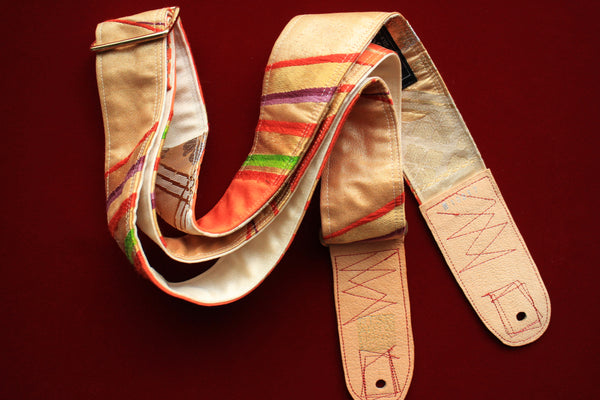 Singing Crane - Beautiful guitar strap - Kigiku-gl (SC110217) =SALE= 
