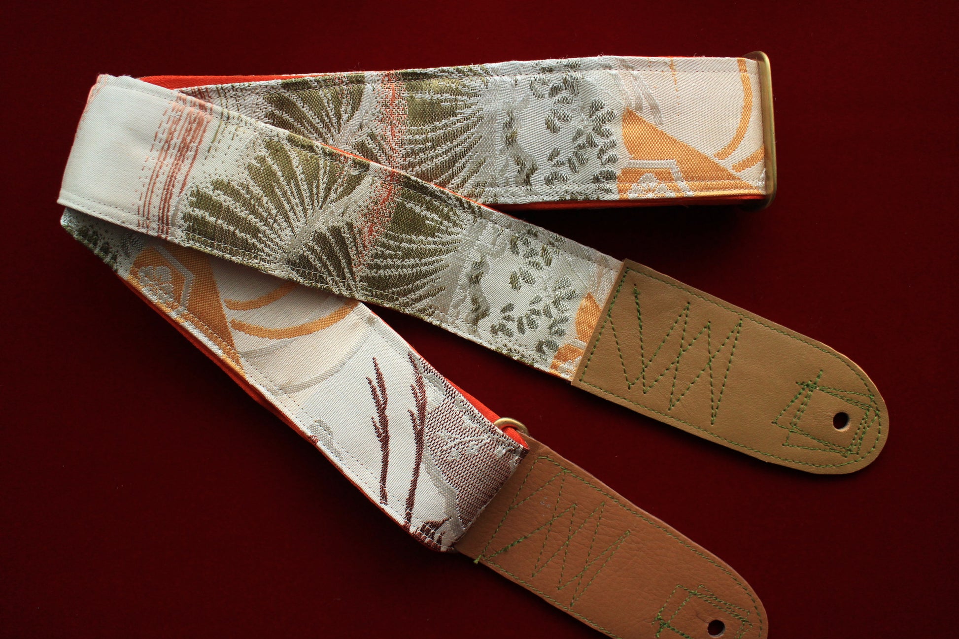 Singing Crane - Beautiful guitar strap - Shitan-or (SC112217) 