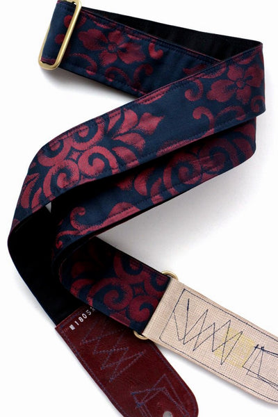 Singing Crane - Beautiful guitar strap - Kontetsu-bk (SC18052) 