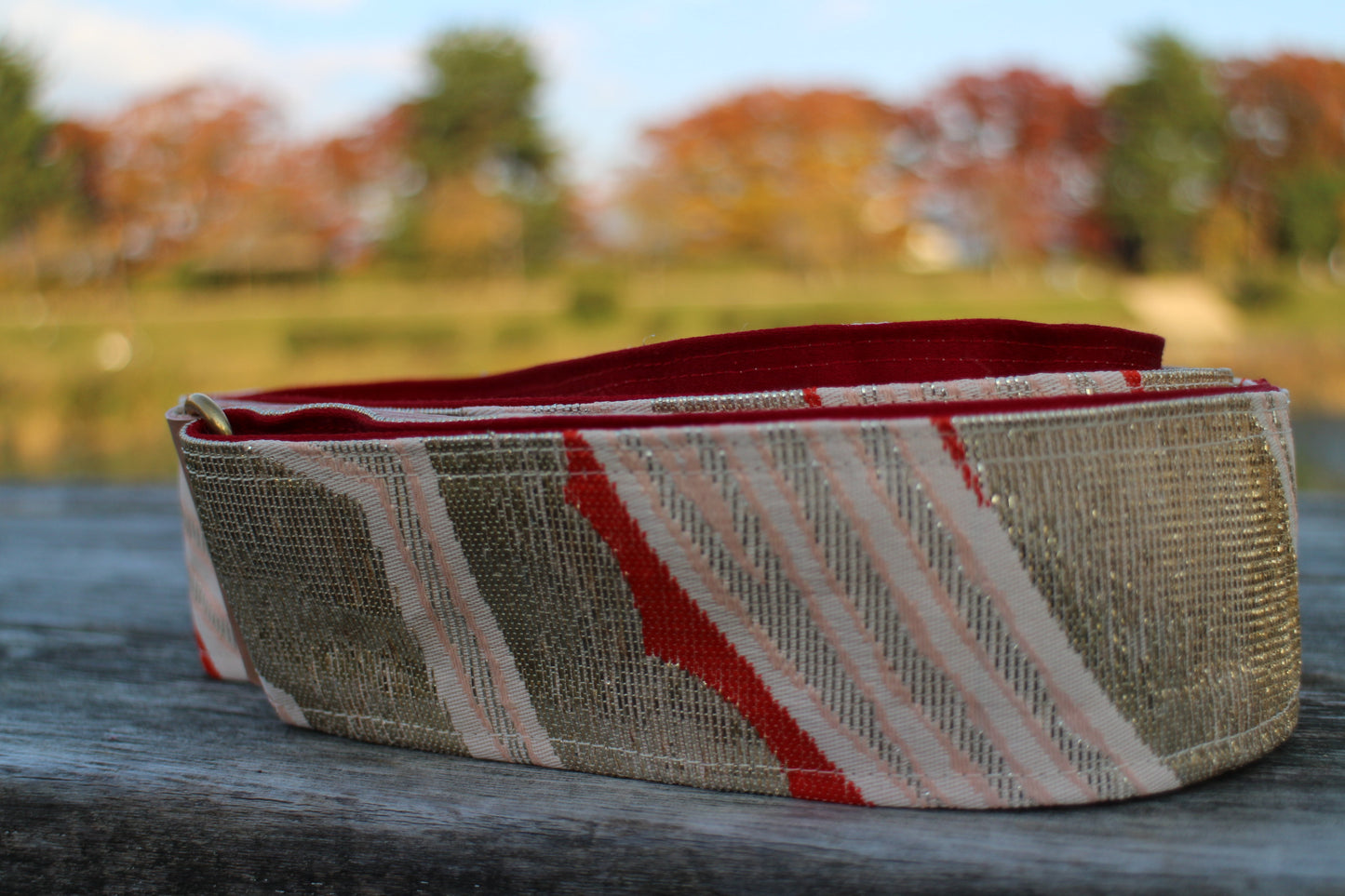 Singing Crane - Beautiful guitar strap - Ginbeni-r (SC104217) 