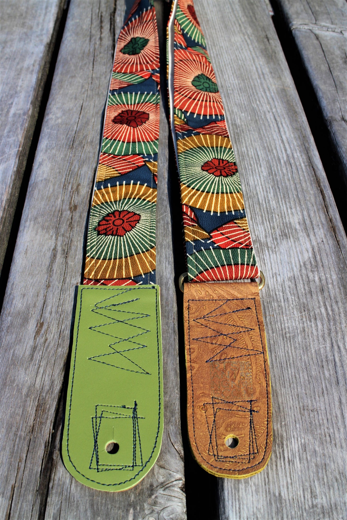 Singing Crane - Beautiful guitar strap - Aotsuyu-w (SC18031) 