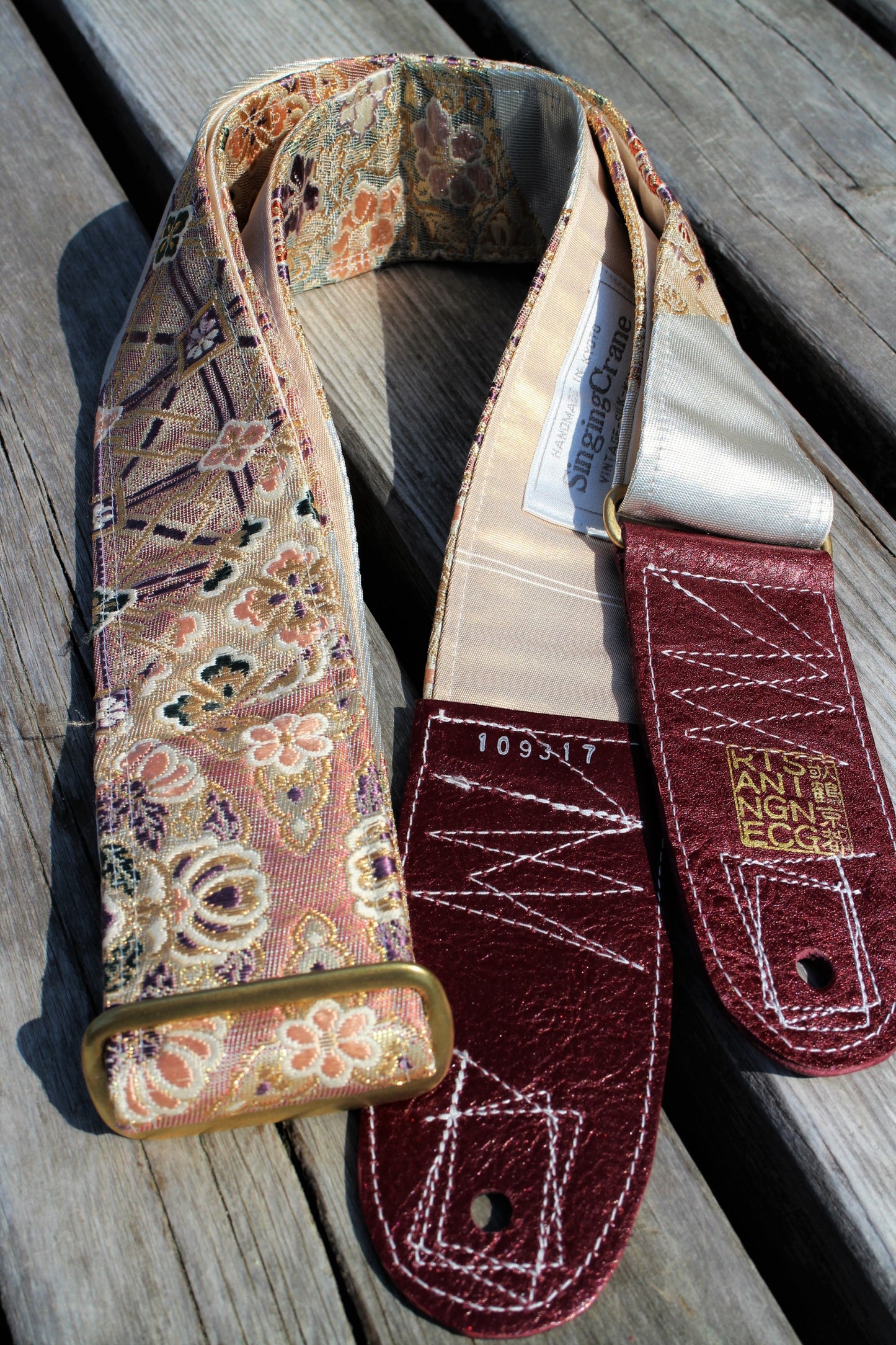 Singing Crane - Beautiful guitar strap - Shion-cg (SC109317) 
