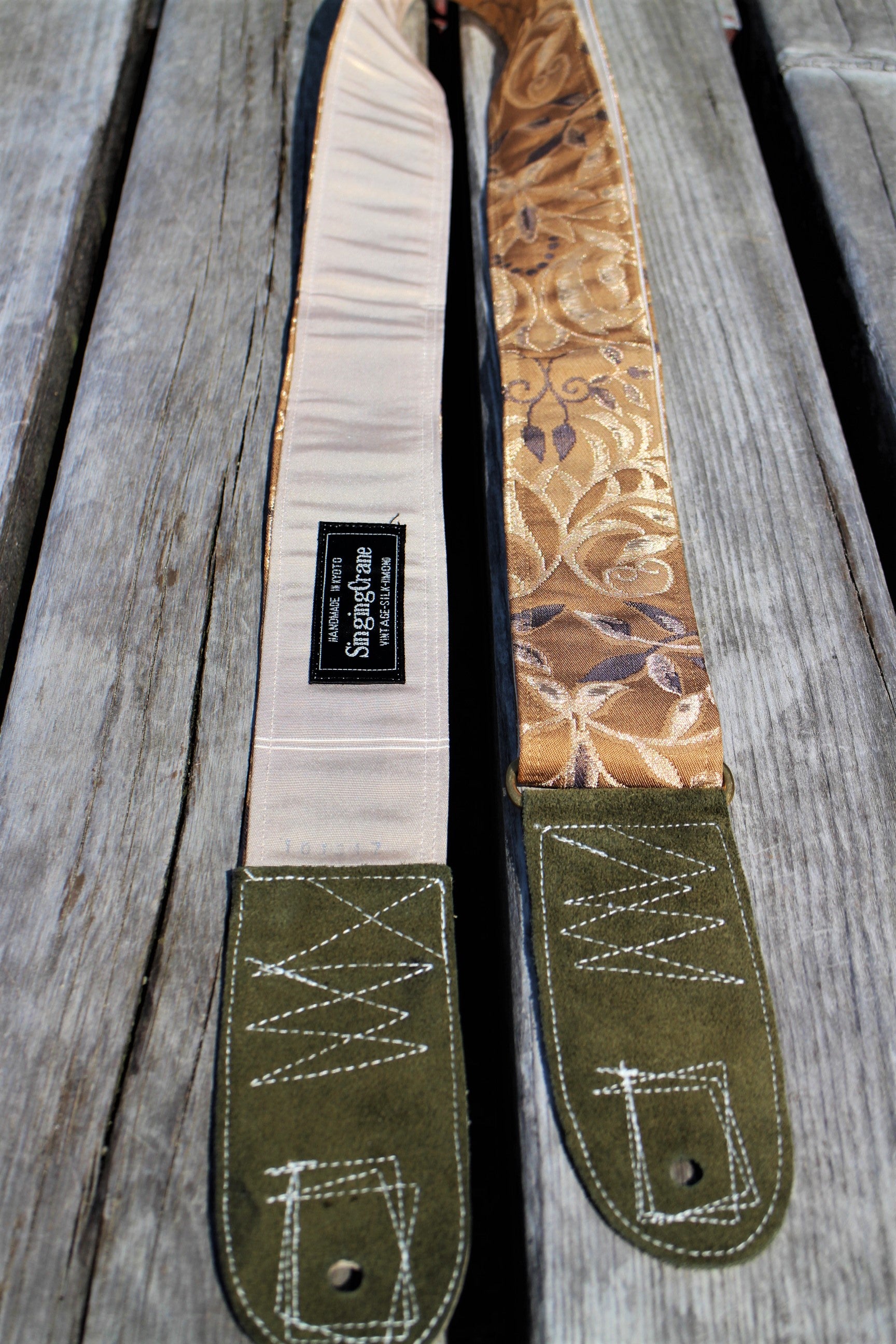 Singing Crane - Beautiful guitar strap - Biwacha-W (SC101317) 