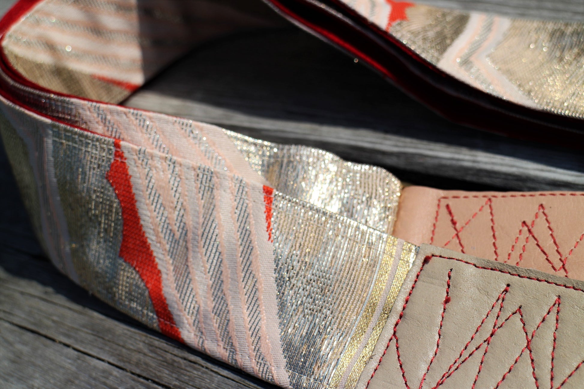 Singing Crane - Beautiful guitar strap - Ginbeni-r (SC104217) 