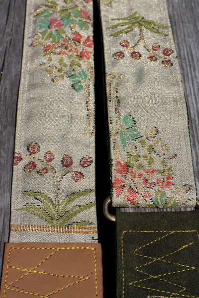 Singing Crane - Beautiful guitar strap - Mokuran-g (SC103317) =SALE= 