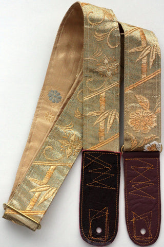 Singing Crane - Beautiful guitar strap - Kanaria-gl (SC18041) 