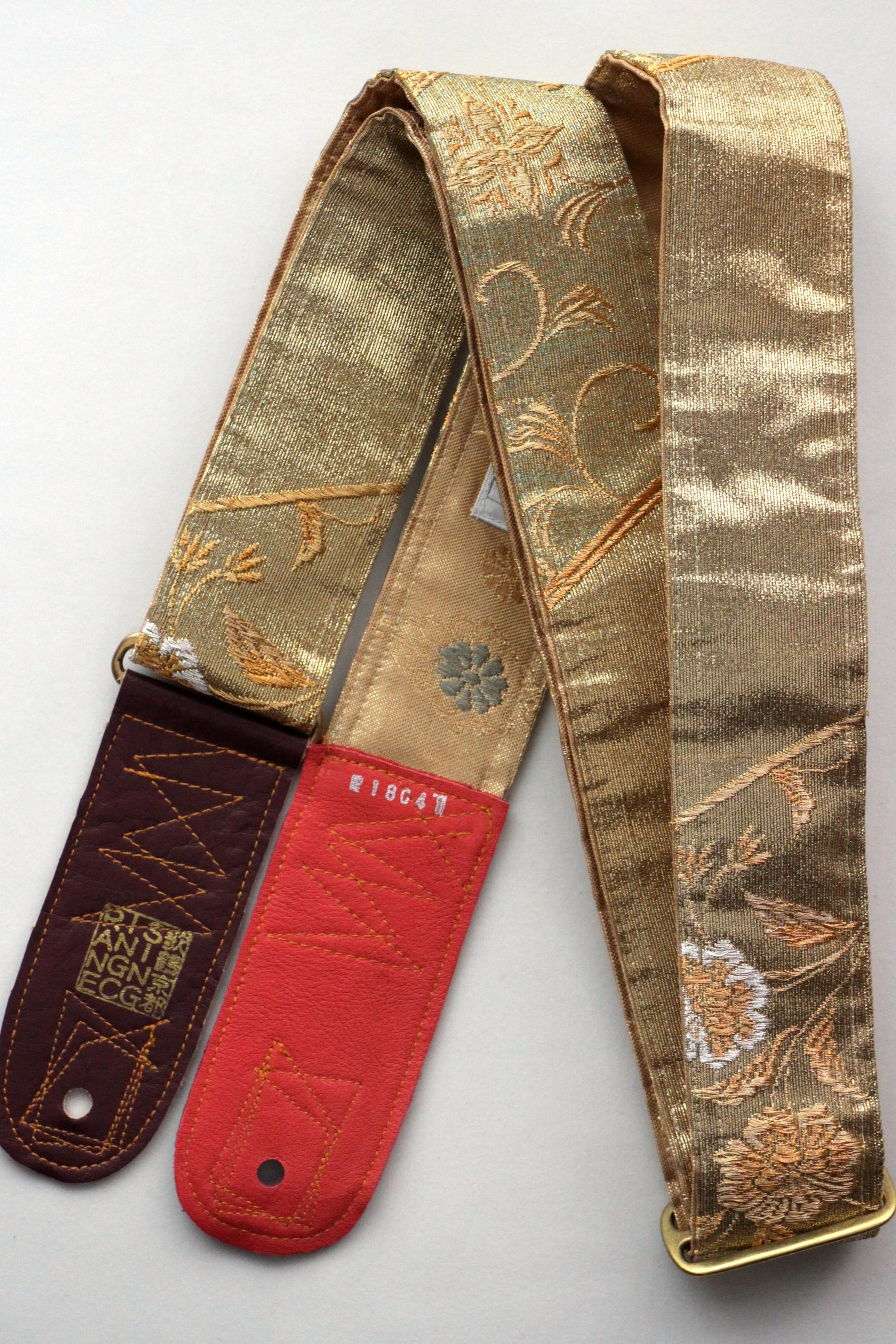 Singing Crane - Beautiful guitar strap - Kanaria-gl (SC18041) 