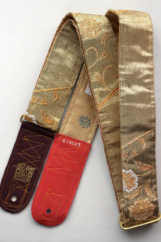 Singing Crane - Beautiful guitar strap - Kanaria-gl (SC18041) 
