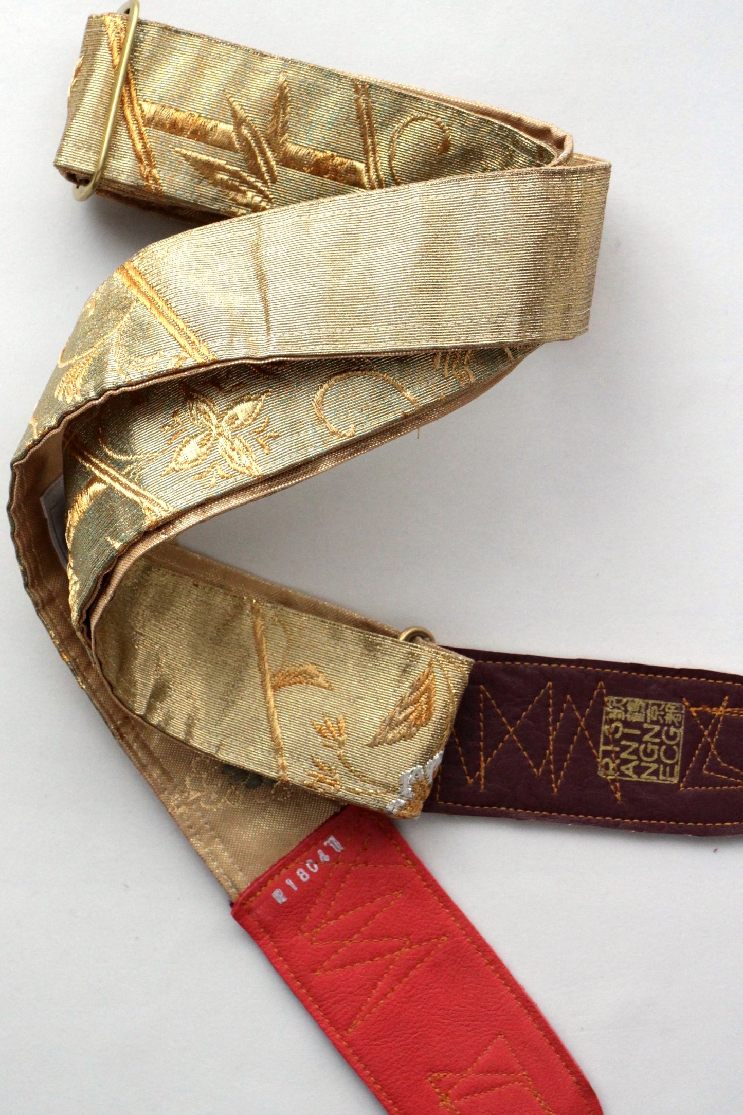 Singing Crane - Beautiful guitar strap - Kanaria-gl (SC18041) 