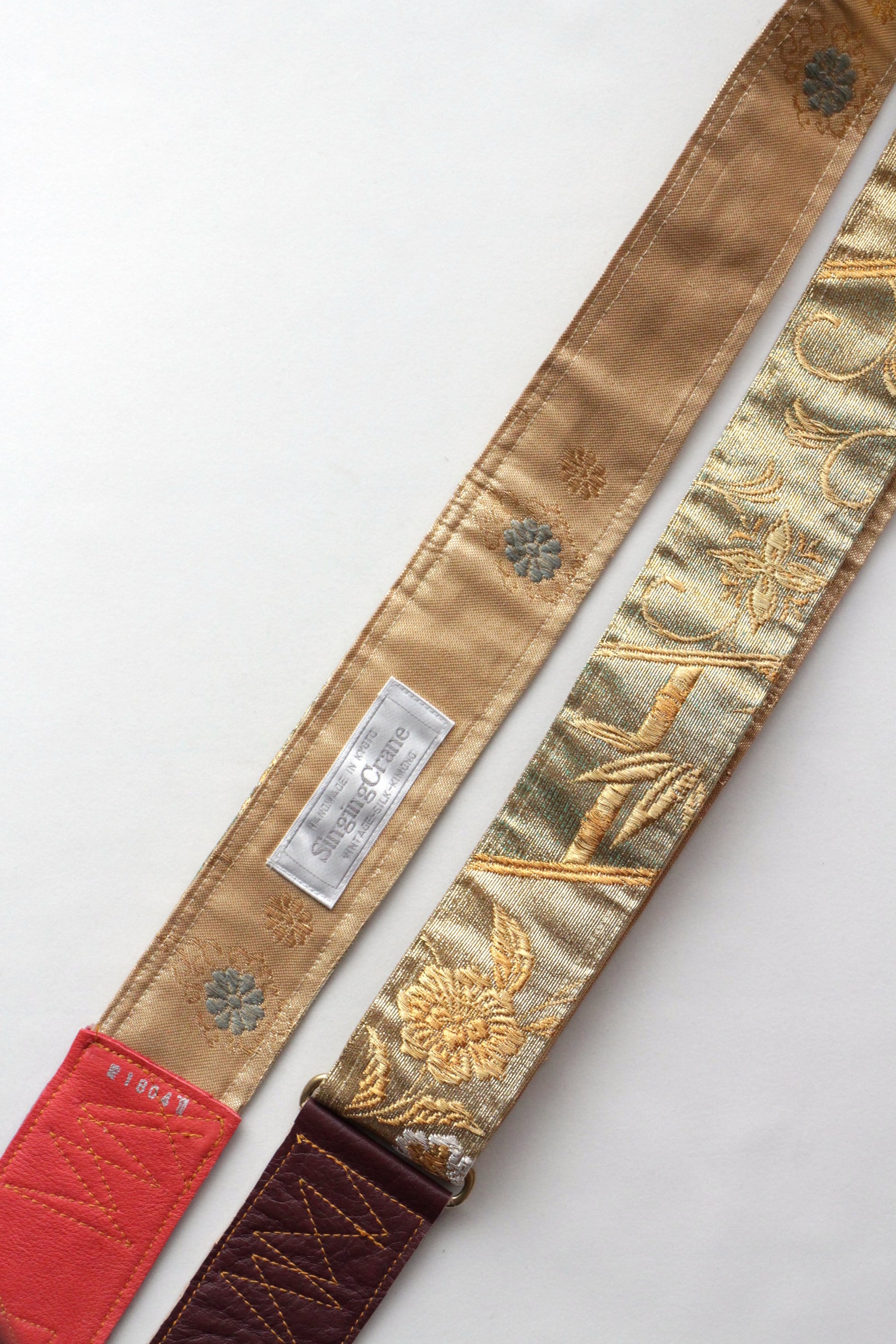 Singing Crane - Beautiful guitar strap - Kanaria-gl (SC18041) 