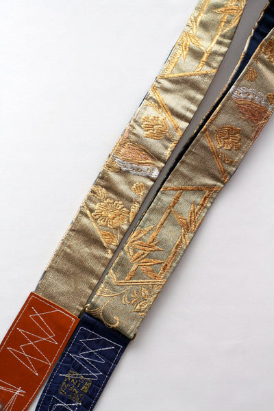Singing Crane - Beautiful guitar strap - Kanaria-bl (SC18042) 