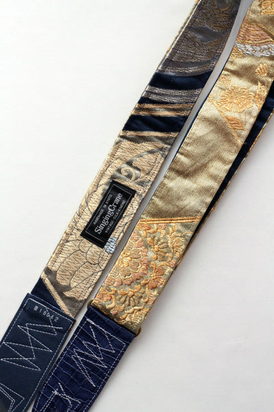 Singing Crane - Beautiful guitar strap - Kanaria-bl (SC18042) 